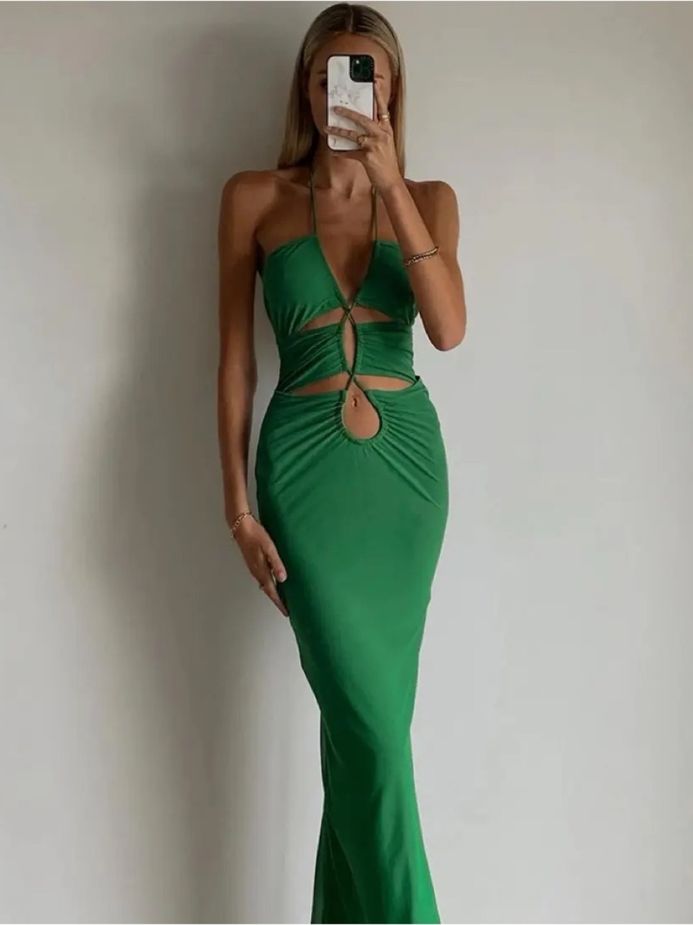 Jagger & Stone Emily Maxi Dress Green